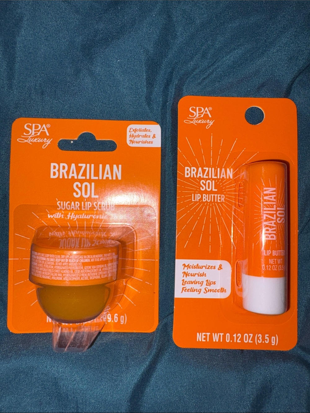 Brazilian Sol Lip Butter & Sugar Lip Scrub Set
